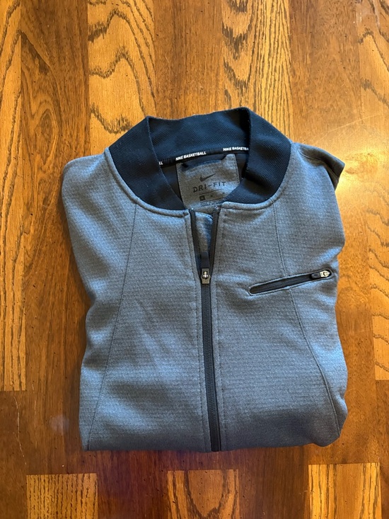 Nike Other - Nike Men's Gray Zip-Up Dri-FIT Sweater with Chest Pocket